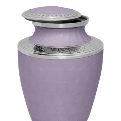 Virgin Mary Cremation Urn - Regal Purple