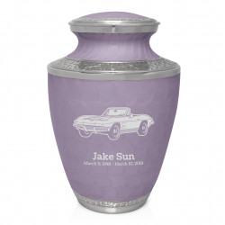 Convertible Cremation Urn - Regal Purple