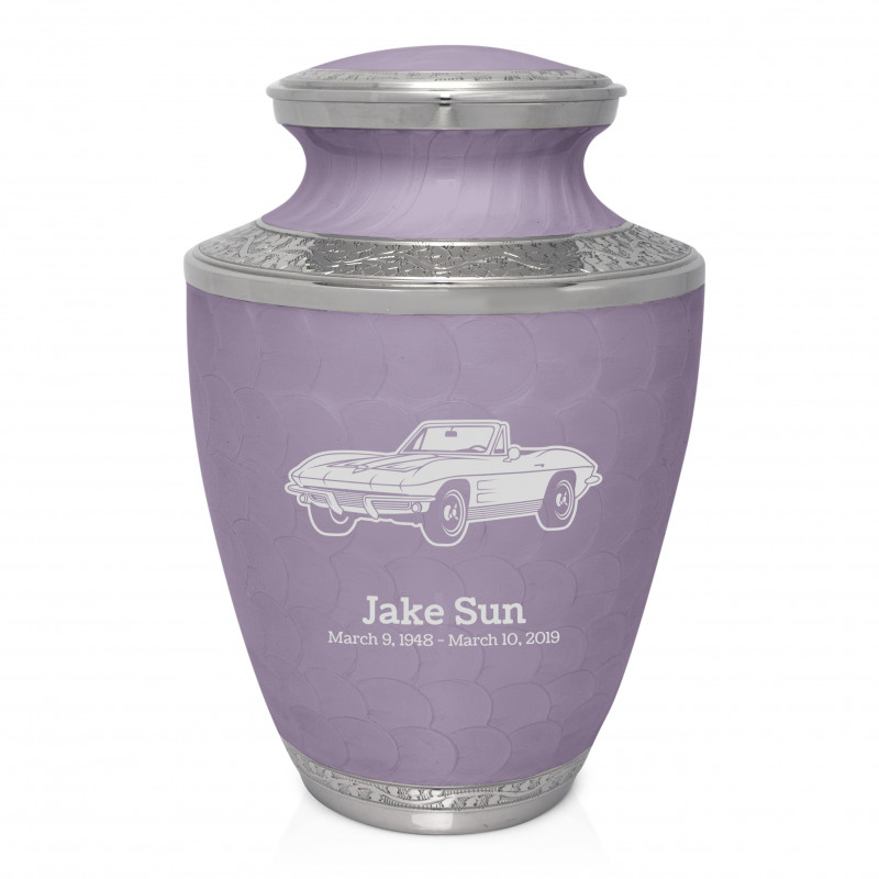 Convertible Cremation Urn - Regal Purple