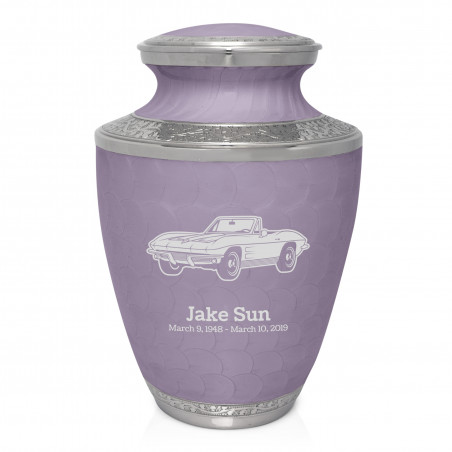 Convertible Cremation Urn - Regal Purple