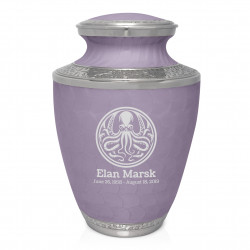 Cthulhu Cremation Urn - Regal Purple