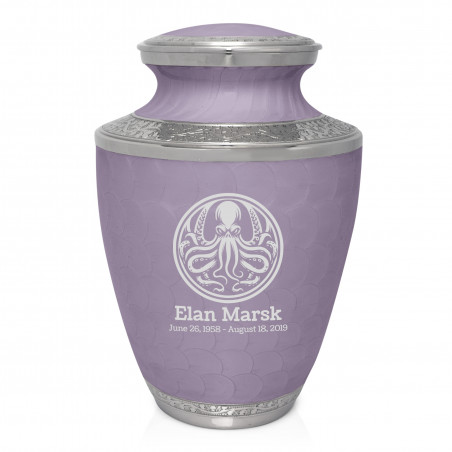 Cthulhu Cremation Urn - Regal Purple
