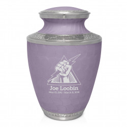 Electrician Cremation Urn - Regal Purple