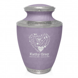 Nurse Cremation Urn - Regal Purple