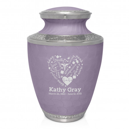 Nurse Cremation Urn - Regal Purple