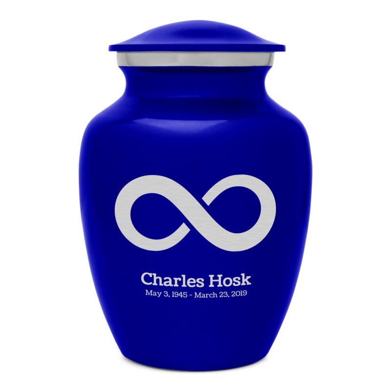 Infinity Sharing Urn - Midnight Blue