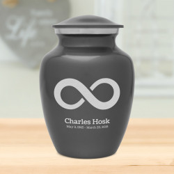 Infinity Sharing Urn - Gunmetal Gray