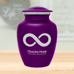 Infinity Sharing Urn - Purple Luster