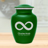 Infinity Sharing Urn - Shamrock Green