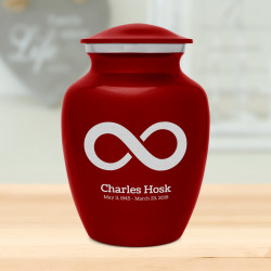 Infinity Sharing Urn - Ruby Red