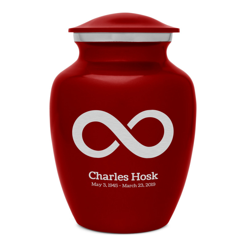 Infinity Sharing Urn - Ruby Red