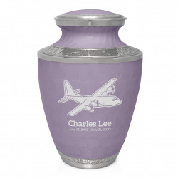 C130 Cremation Urn - Regal Purple