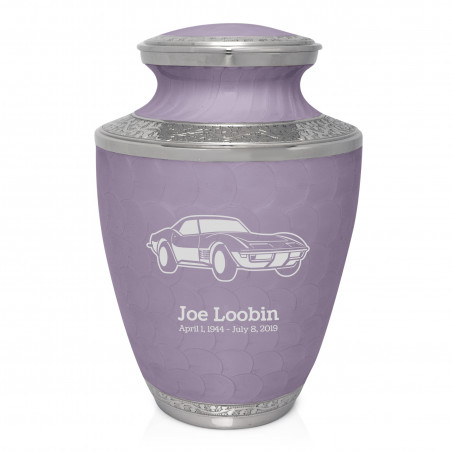 Roadster Cremation Urn - Regal Purple