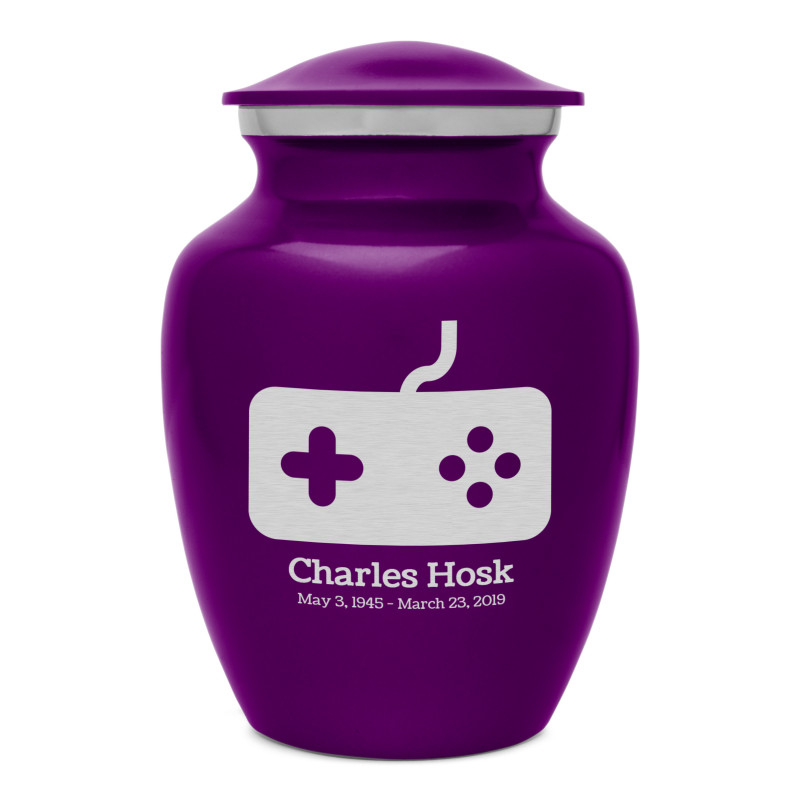 Gaming Sharing Urn - Purple Luster