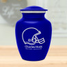 Football Helmet Sharing Urn - Midnight Blue