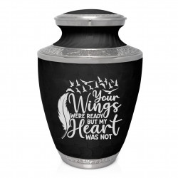 Going Home Cremation Urn - Ebony Black