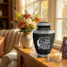 Going Home Cremation Urn - Ebony Black