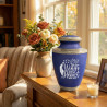 Going Home Cremation Urn - Royal Blue