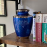 Royal Blue Cremation Urn