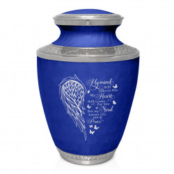 At Peace Cremation Urn - Royal Blue