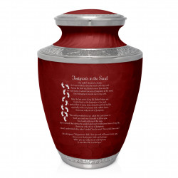 I Carried You Cremation Urn - Rose Red