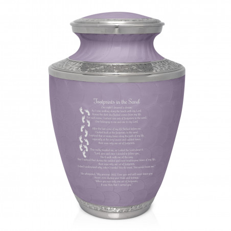 I Carried You Cremation Urn - Regal Purple