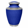 Goodbyes Are Not Forever Cremation Urn - Royal Blue