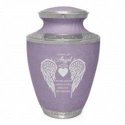 Husband Cremation Urn - Regal Purple