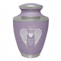 Wife Cremation Urn - Regal Purple