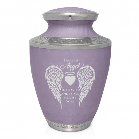 Wife Cremation Urn - Regal Purple