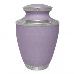 Extra Large Black Lab Pet Cremation Urn - Regal Purple