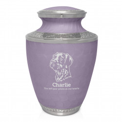 Extra Large German Shorthaired Pointer Pet Cremation Urn - Regal Purple