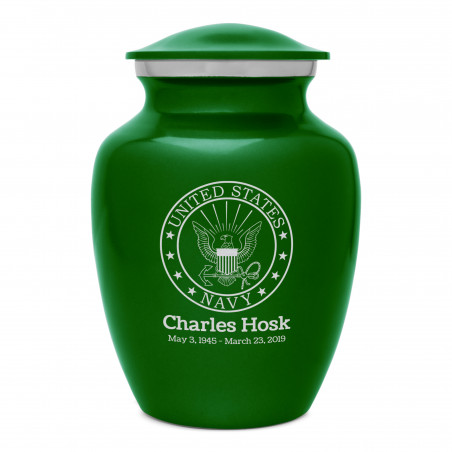 Navy Sharing Urn - Shamrock Green