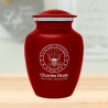 Navy Sharing Urn - Ruby Red