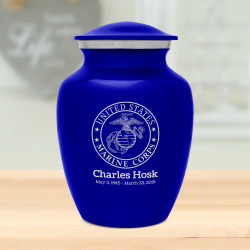Marine Corps Sharing Urn - Midnight Blue