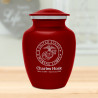 Marine Corps Sharing Urn - Ruby Red