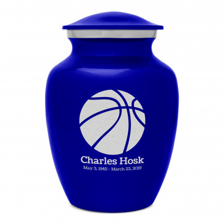 Basketball Sharing Urn - Midnight Blue