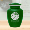 Basketball Sharing Urn - Shamrock Green