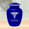 Caduceus Sharing Urn - Midnight Blue