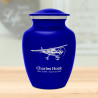 Airplane Sharing Urn - Midnight Blue