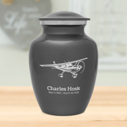 Airplane Sharing Urn - Gunmetal Gray
