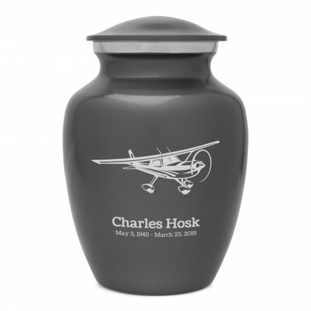 Airplane Sharing Urn - Gunmetal Gray