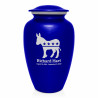 Democratic Donkey Cremation Urn - Midnight Blue