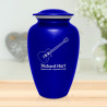 Electric Guitar Cremation Urn - Midnight Blue