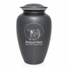 Lure Hit Fishing Cremation Urn - Gunmetal Gray