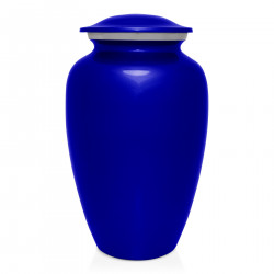 Fisherman Boat Cremation Urn - Midnight Blue