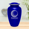Golf Ball Cremation Urn - Midnight Blue