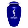 Golf Cremation Urn - Midnight Blue
