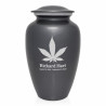 Marijuana Cremation Urn - Gunmetal Gray