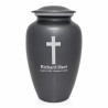 Cross Cremation Urn - Gunmetal Gray